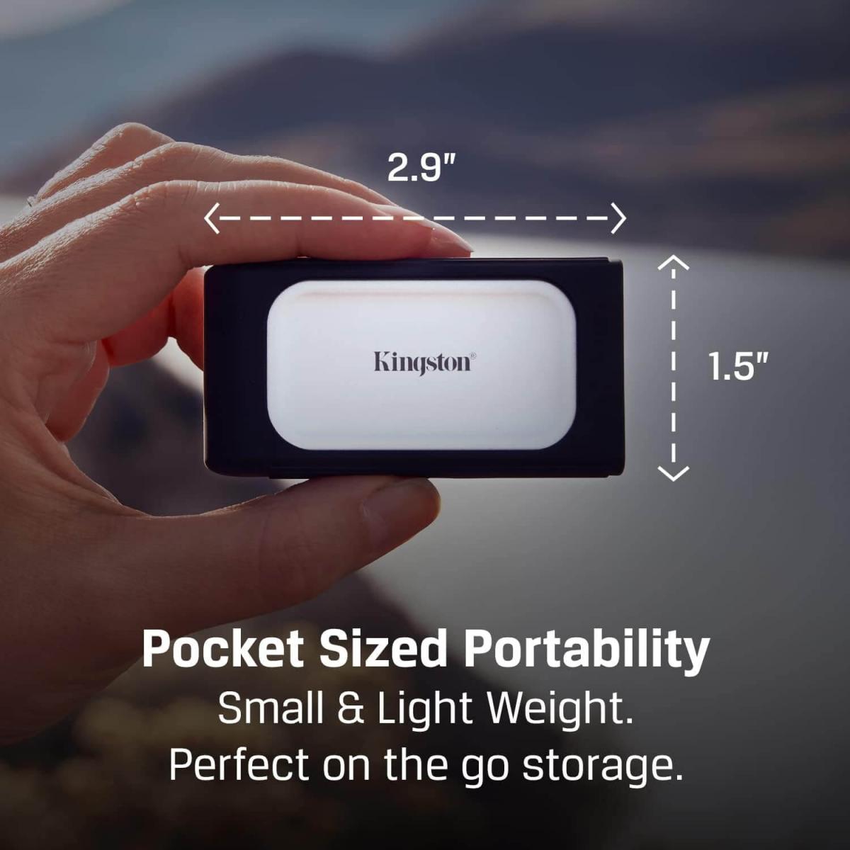 Kingston XS2000 SSD Größe