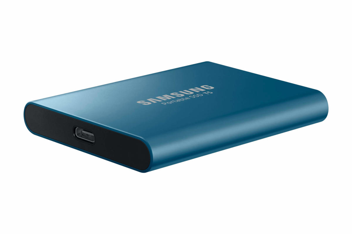 Samsung Portable SSD T5 blau