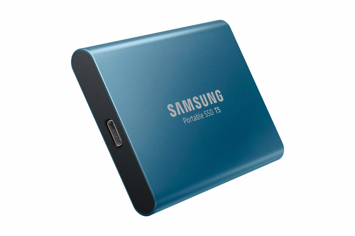 Samsung Portable SSD T5 blau