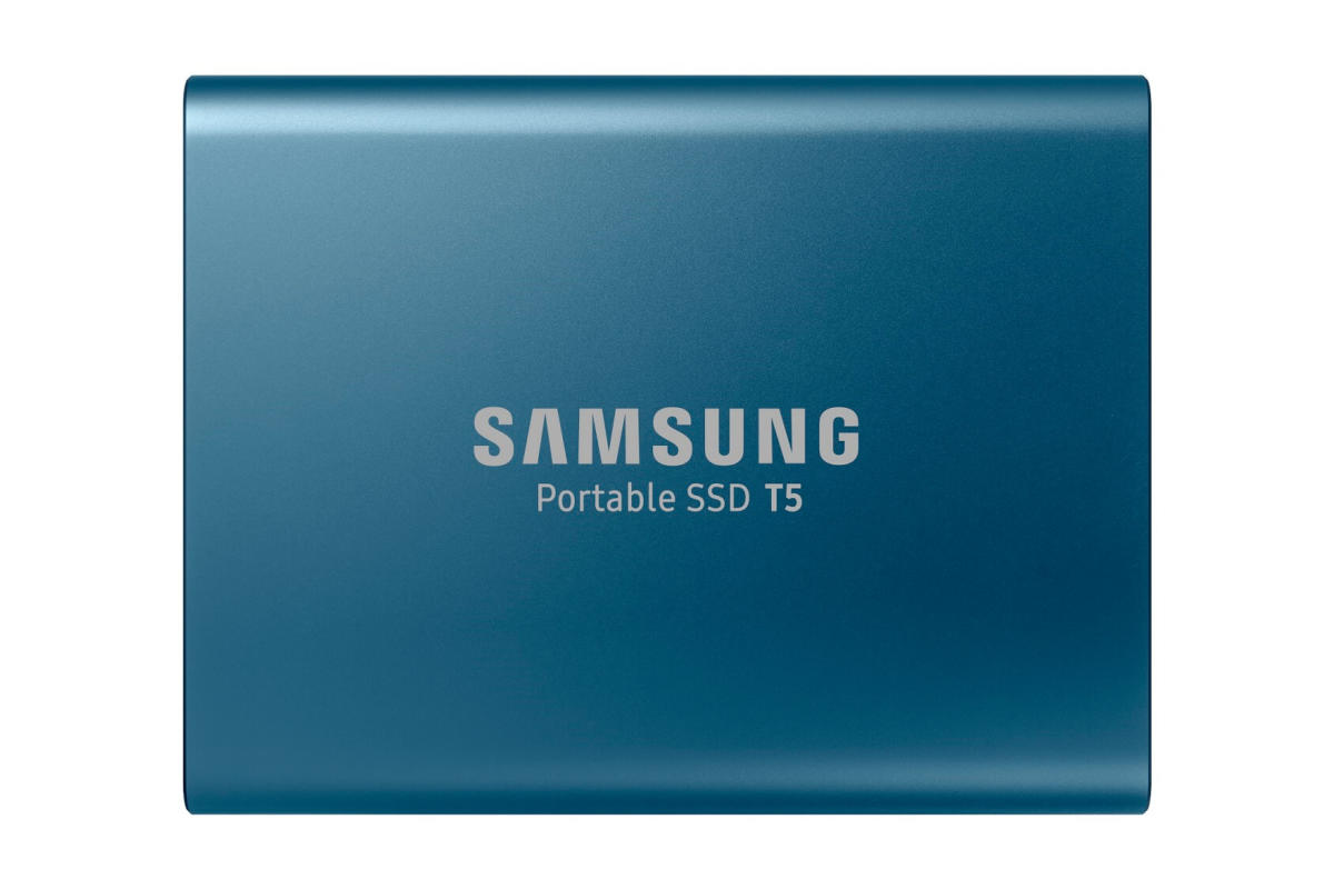 Samsung Portable SSD T5 blau