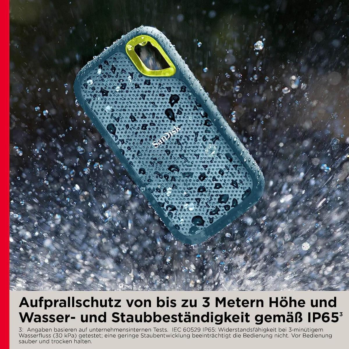 SanDisk Extreme Portable SSD V2 IP65