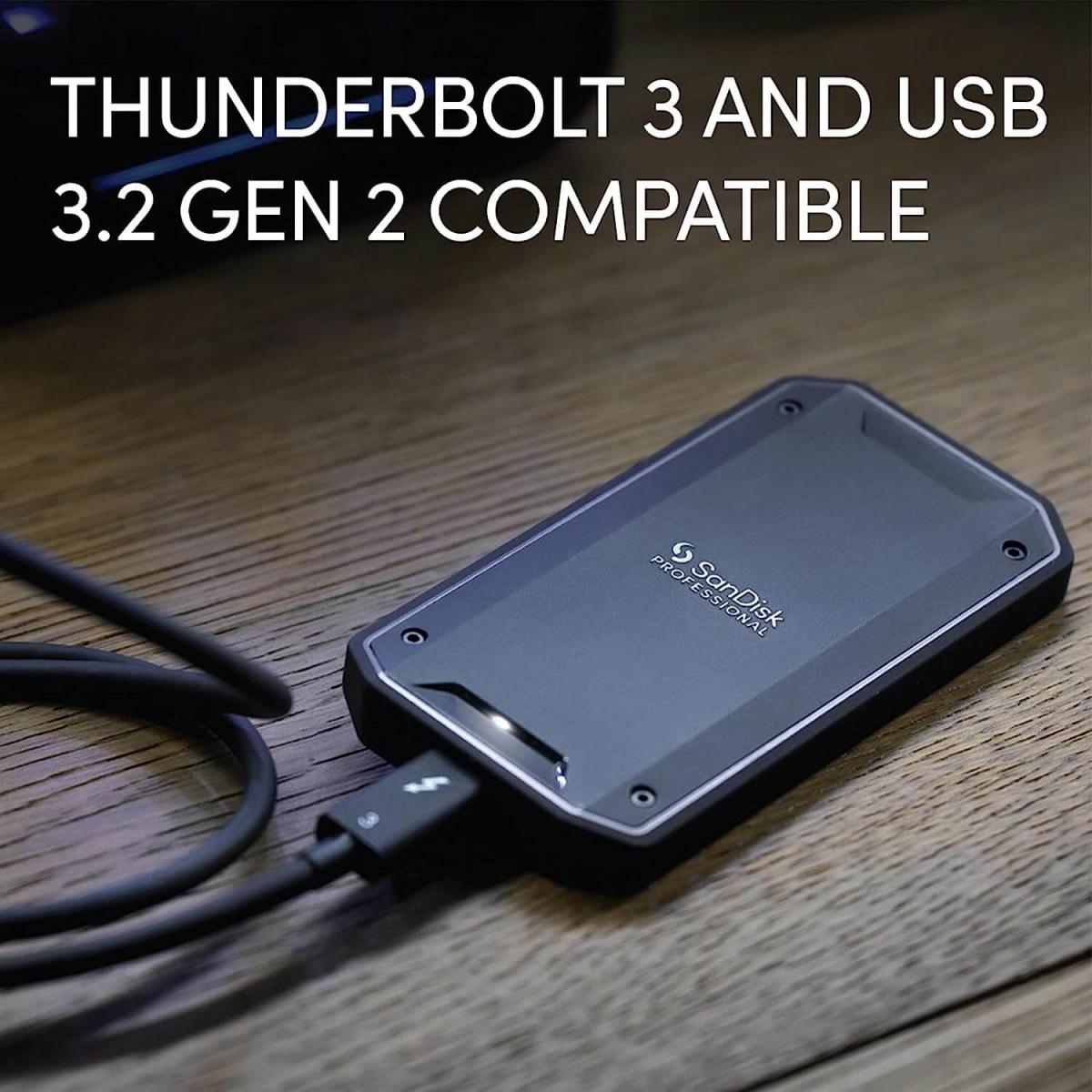 SanDisk® PROFESSIONAL PRO-G40™ SSD Anschluss