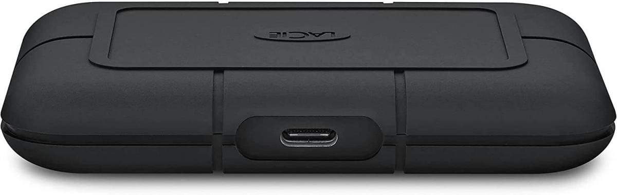 Schrägsicht LaCie Rugged SSD Pro