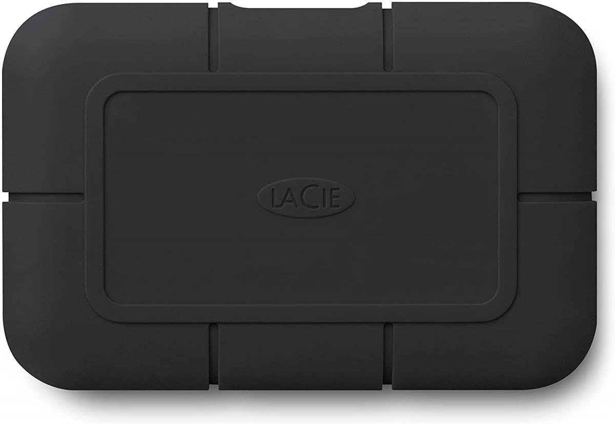 Vorderansicht der LaCie Rugged SSD Pro